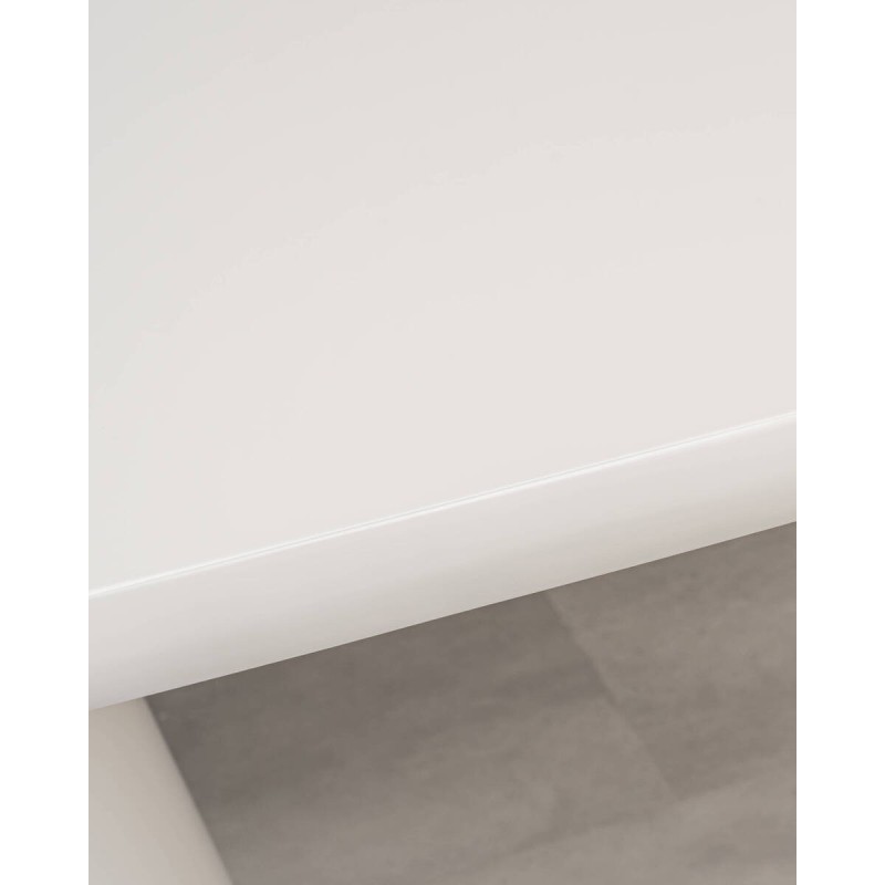 Mesa de comedor Brandy en MDF acabado crema 220cm