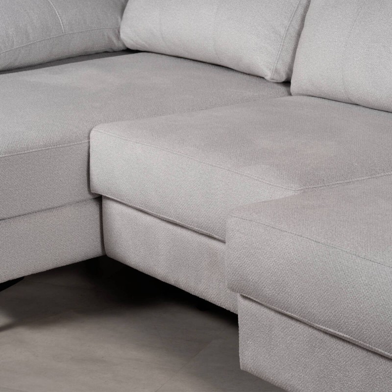 Tajo sofa 295 cm with left chaise longue and reclining headrests