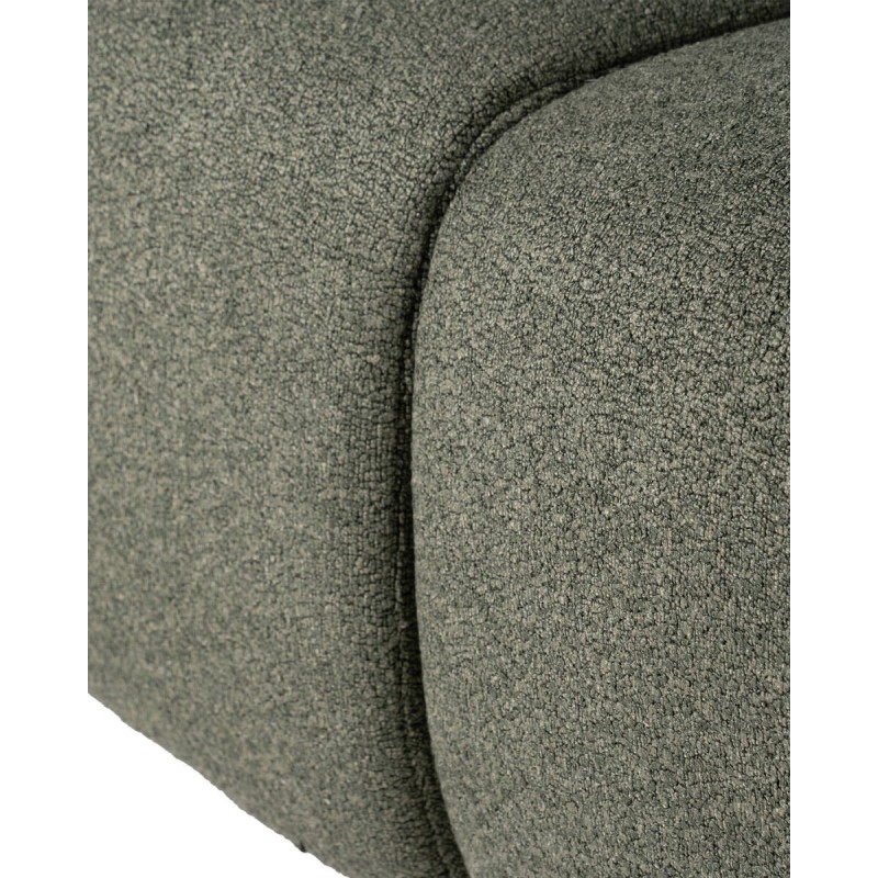 Wave sofa, olive green, 4 seats, 283x96x67 cm