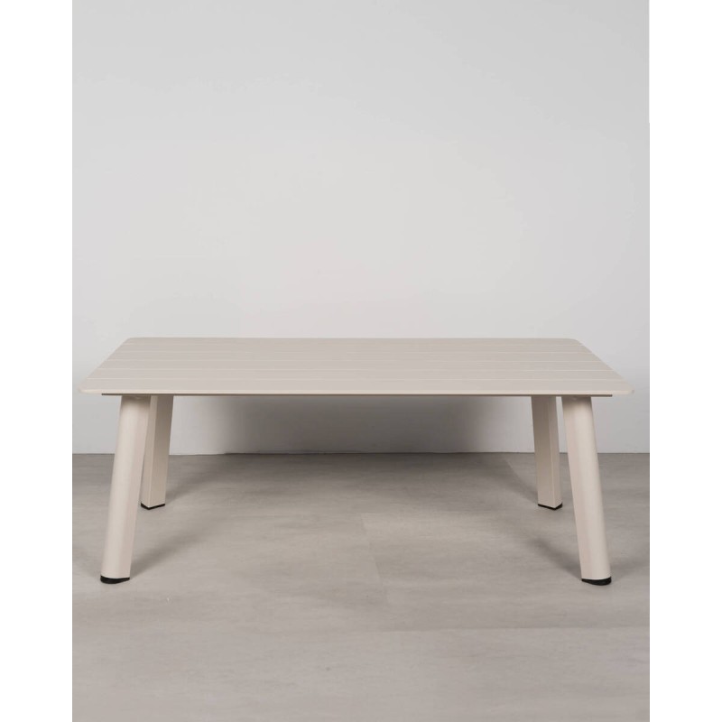 Cata aluminum coffee table 110 × 58.5 cm