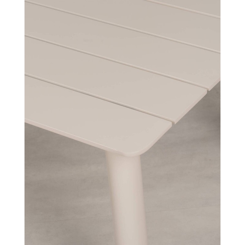 Cata aluminum coffee table 110 × 58.5 cm