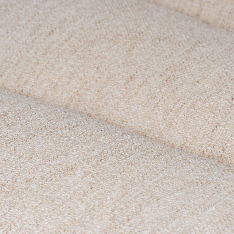 Delos sofa with left chaise longue, beige upholstery, 340cm