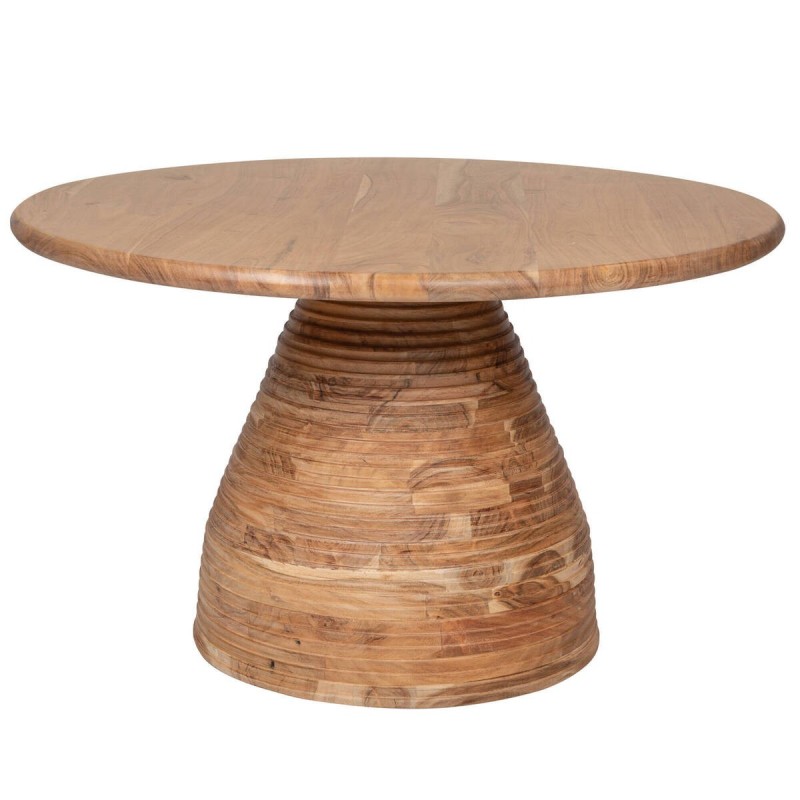 Acacia coffee table 80x80x47cm