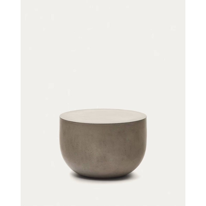 Round cement coffee table 60x40cm