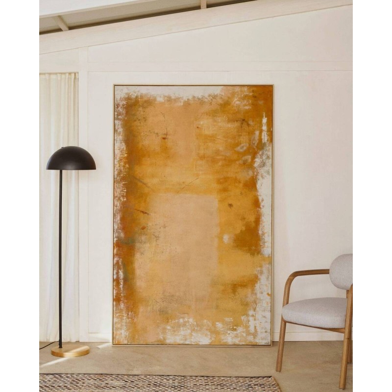 Abstract painting, yellow selnar, 200x120cm