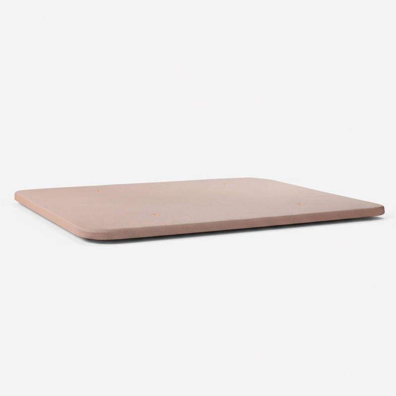 Beige upholstered base 90x200cm