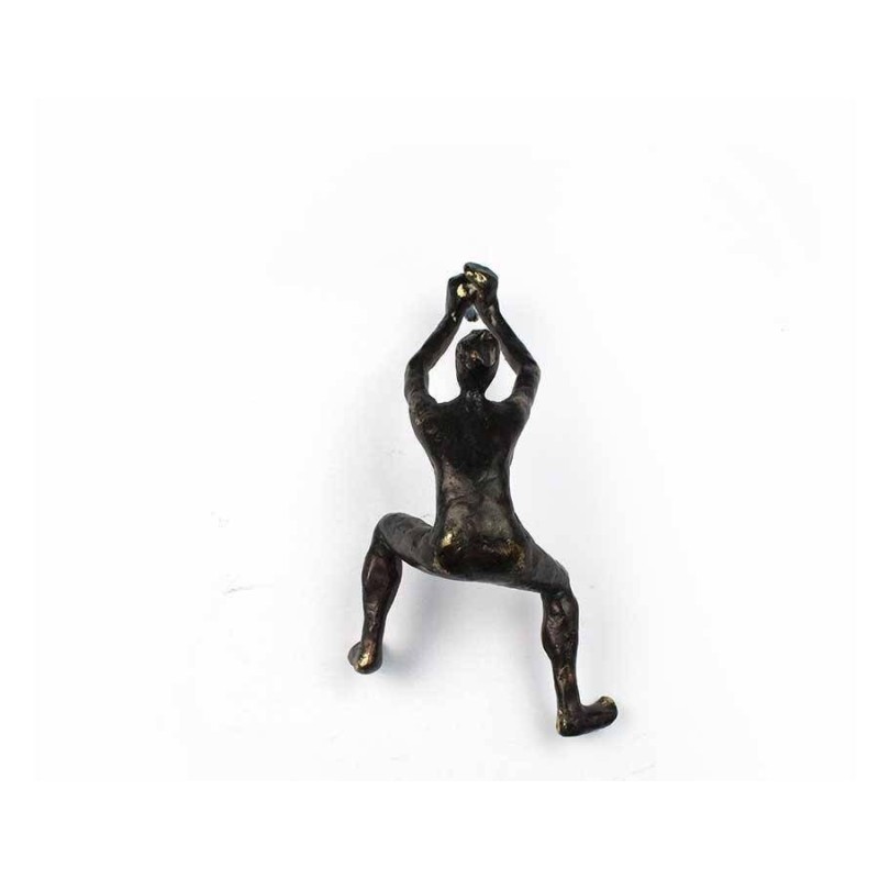 Figura de escalador/ decoración de pared 13x9x22cm