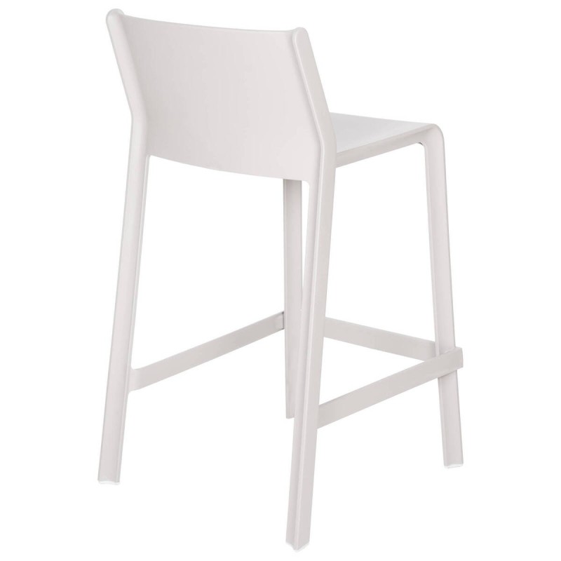 Taburete trill stool mini blanco 65cm