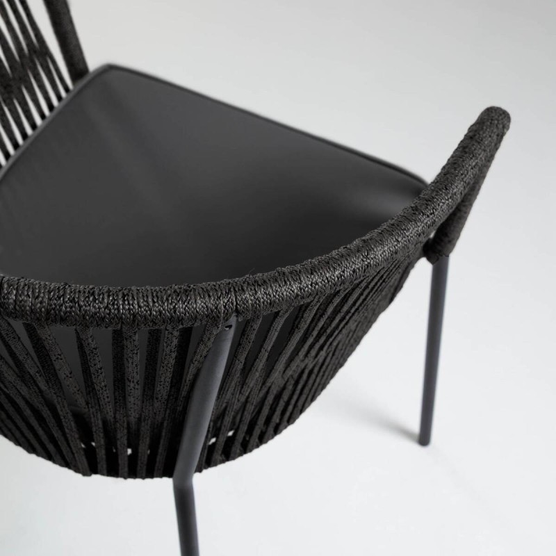 Yanet chair, black, 56x55x79cm