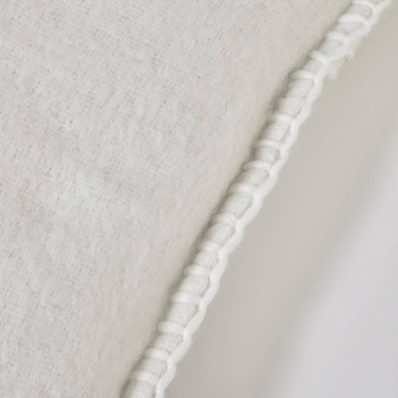 Augustina cushion cover, white, 45 x 45 cm