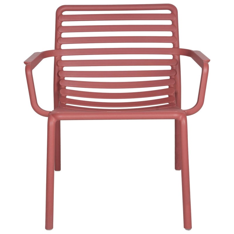 Relax chair in marsala color 71x75x77cm