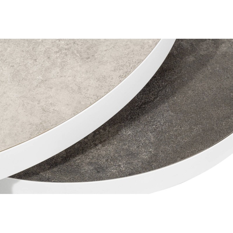 Set of 2 outdoor coffee tables, 60cm and 80cm