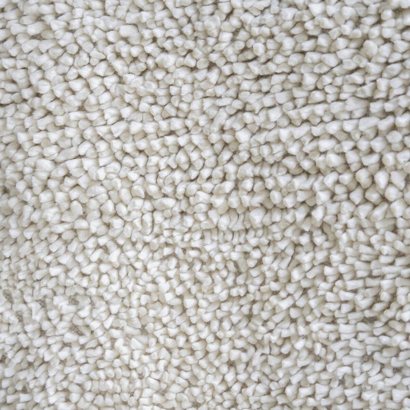 Alfombra fraizer de lana marfil 190x290cm