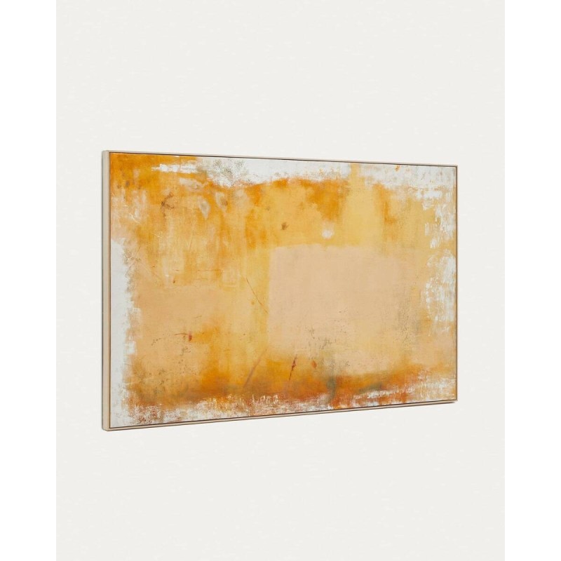 Cuadro abstracto selnar amarillo 200x120cm