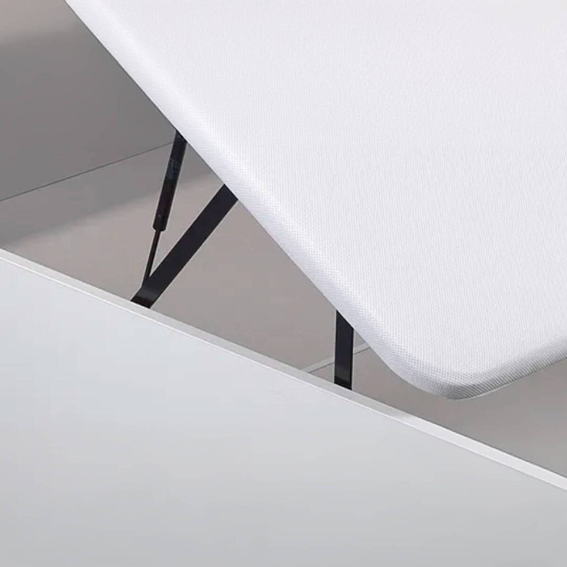 Collapsible sofa color white naturbox 2.0 150x190cm