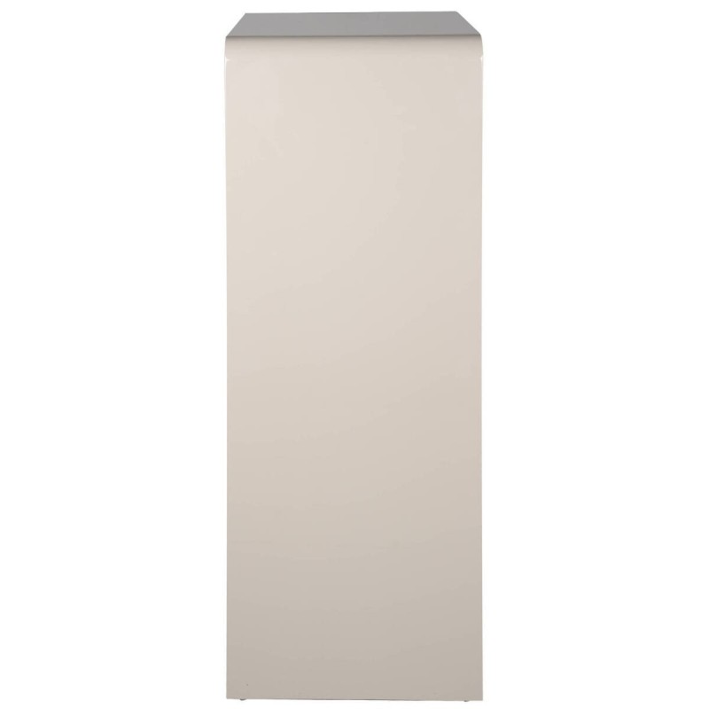 Cómoda axis moderna lacado brillante gris claro 70x43x119cm