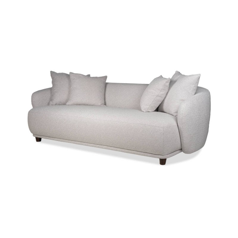Nimbus curved sofa with triangle pattern 226x99x73cm