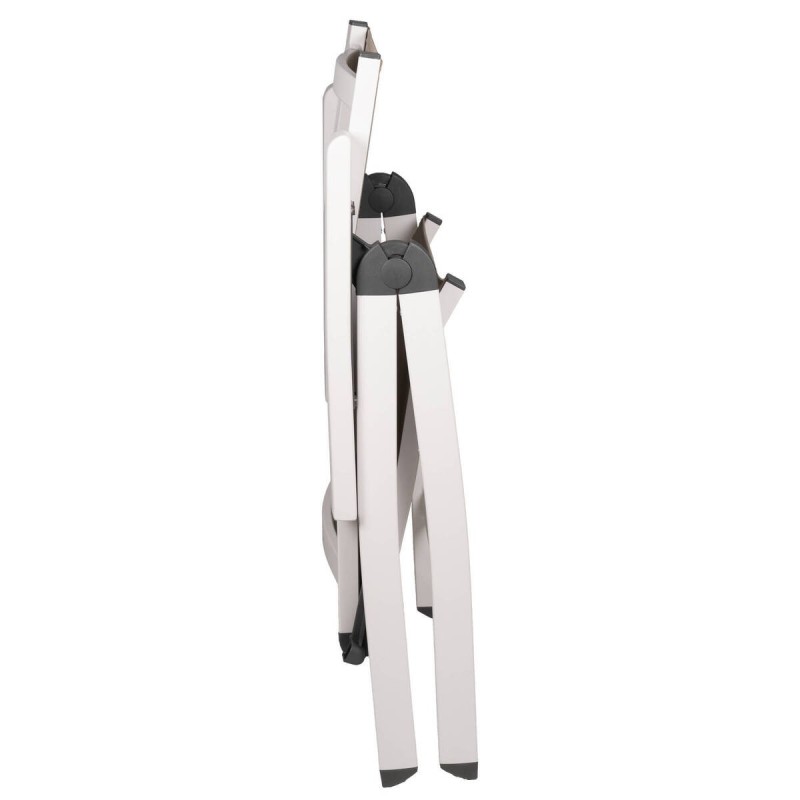 Silla reclinable exterior aluminio  textilene caqui 114x60x66cm