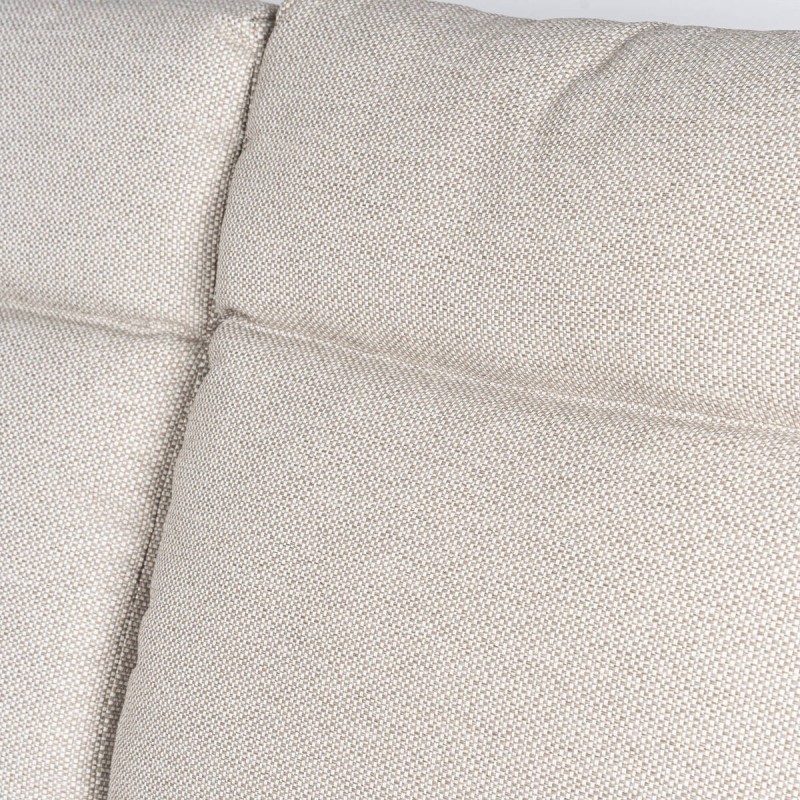 Tivat 2-Seater Reclining Outdoor Sofa with Champagne Aluminum Frame
