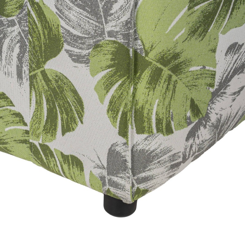 Sillón sunbrella de textil exterior estampado hojas 120x97x75cm