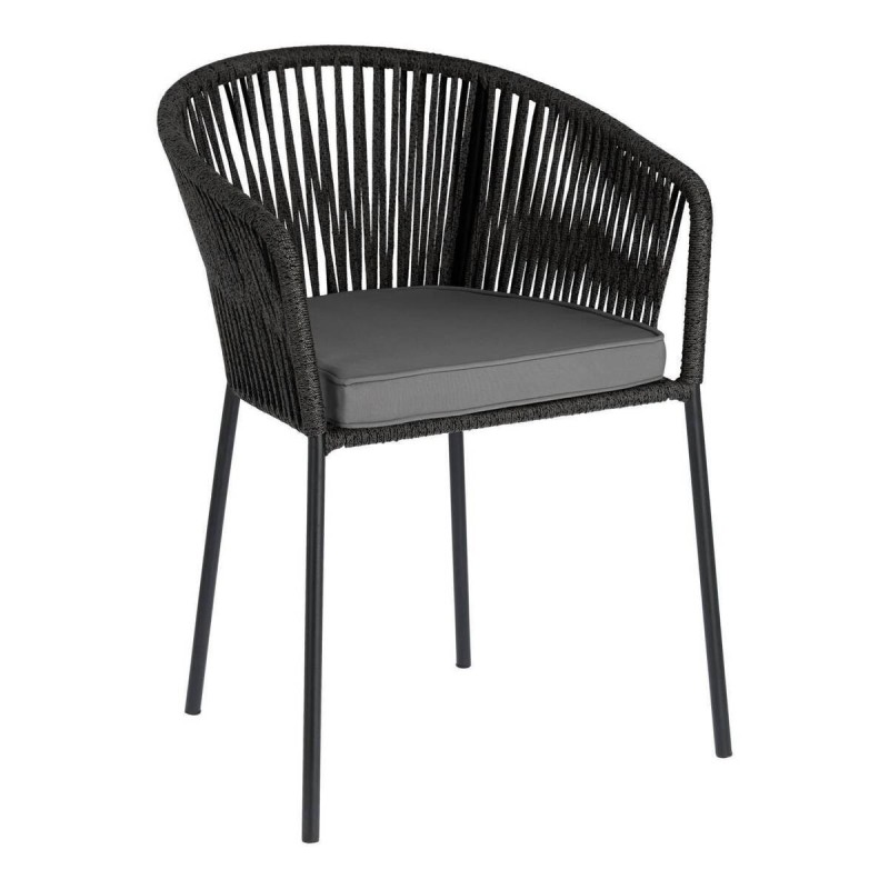 Silla yanet negro 56x55x79cm
