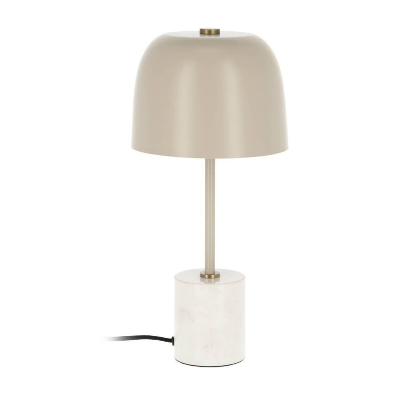 Lampara de mesa alish metal y marmol