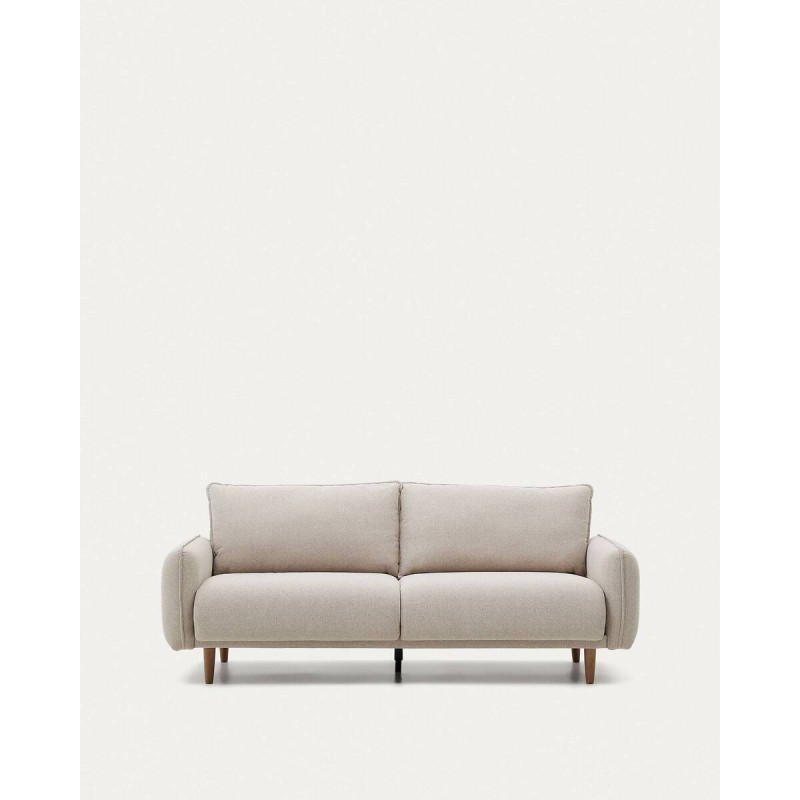 Sofá Carlota 3 plazas beige 213 cm FSC Mix Credit.