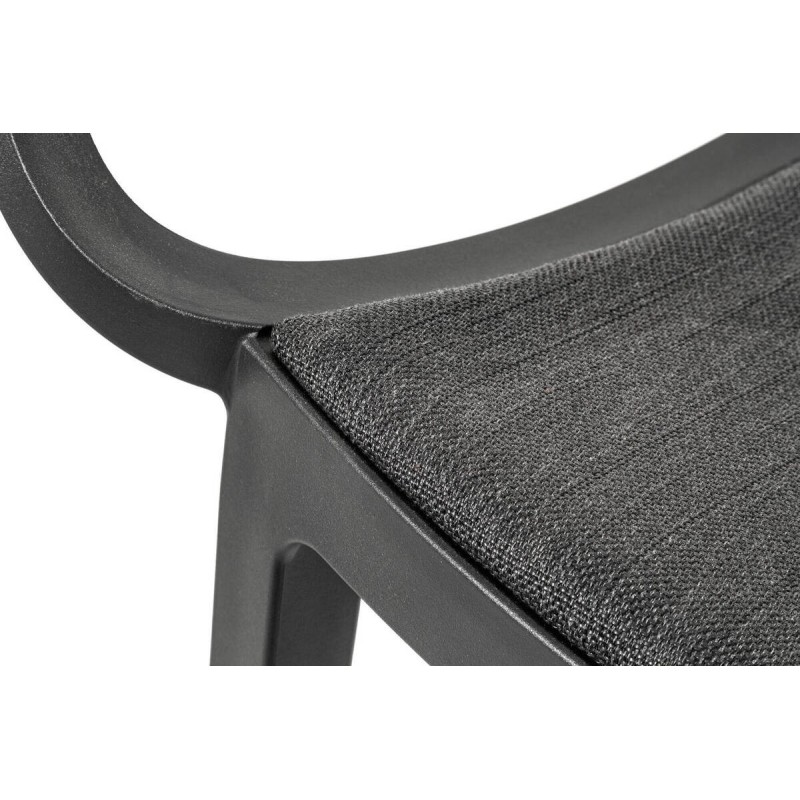 Silla mambo antracita 64x56x77cm