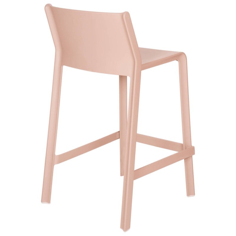Taburete trill mini rosa bouquet 65cm