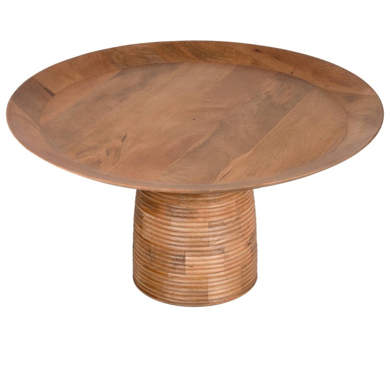 Solid acacia coffee table 84x41cm