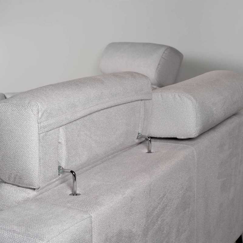 Tajo sofa 295 cm with left chaise longue and reclining headrests