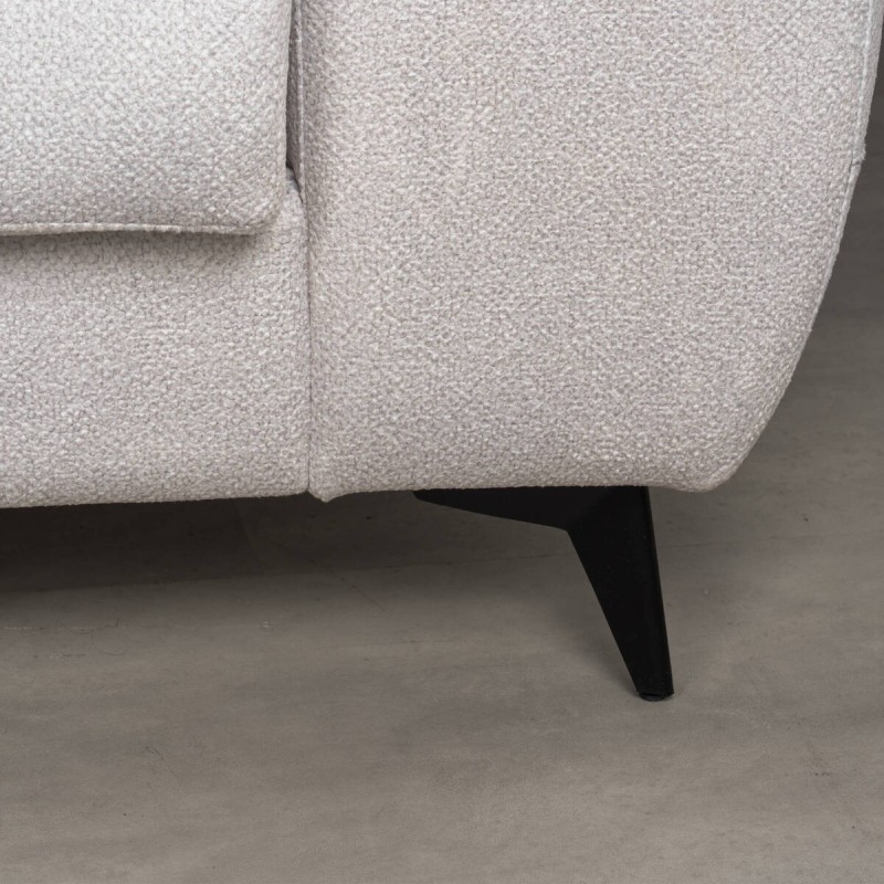 Tajo sofa 295 cm with sliding right chaise longue and reclining headrests