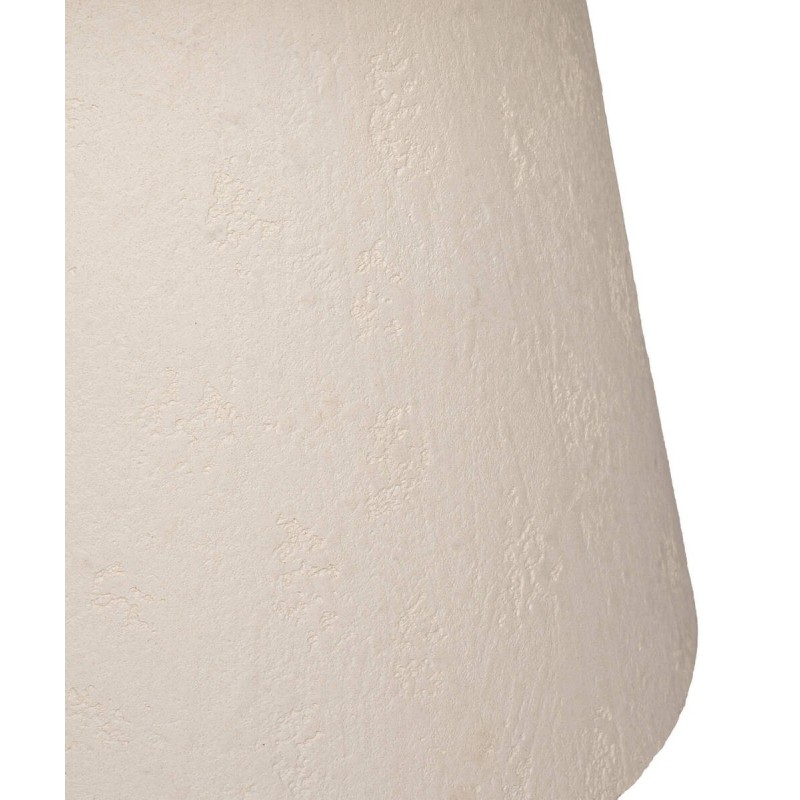 White microcement limestone coffee table 80x52cm