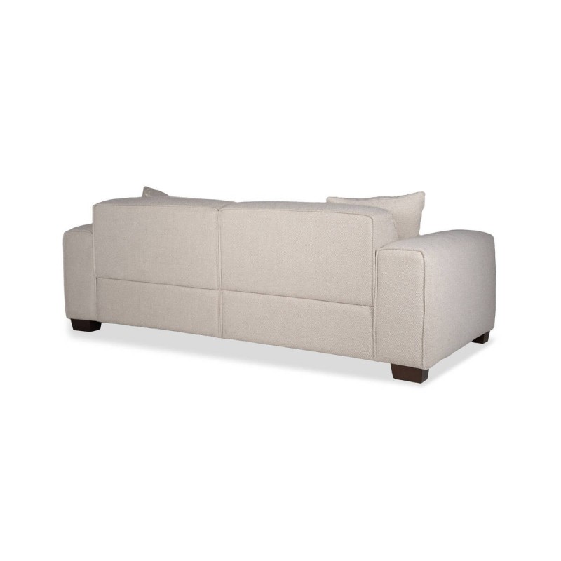 Urban sofa, 3 seats, upholstered in beige, 225x104x75 cm