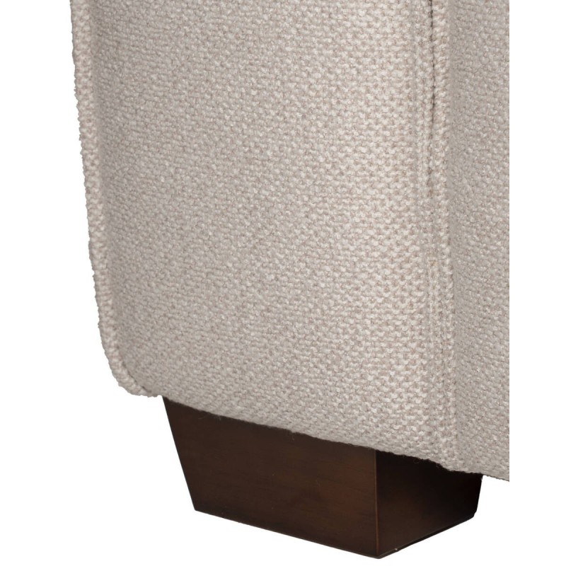 Urban sofa, 3 seats, upholstered in beige, 225x104x75 cm