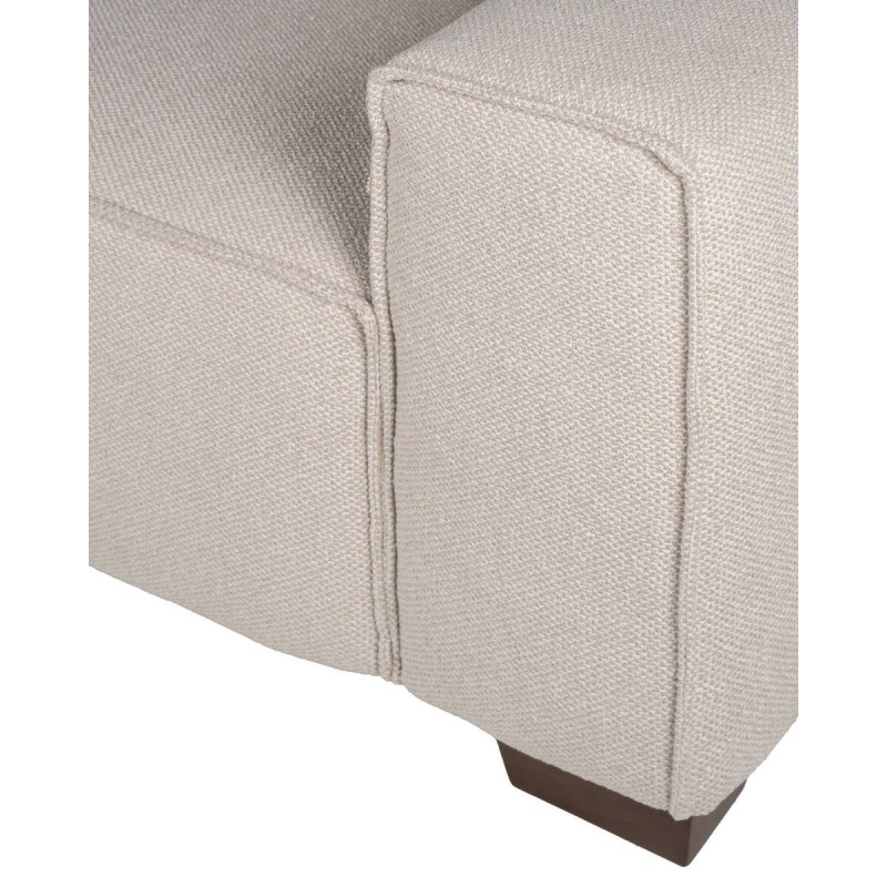Urban sofa, 3 seats, upholstered in beige, 225x104x75 cm