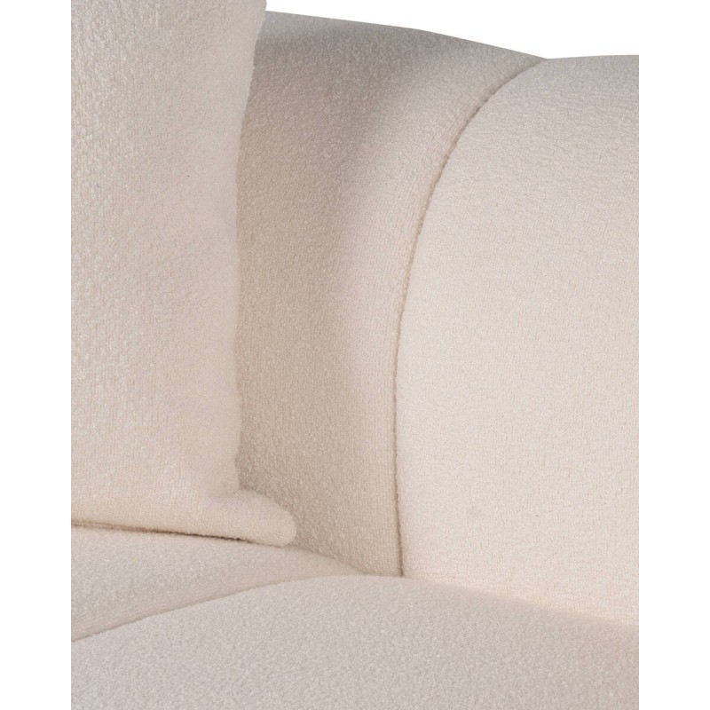 Sofá wave blanco 4 plazas 283x96x67cm