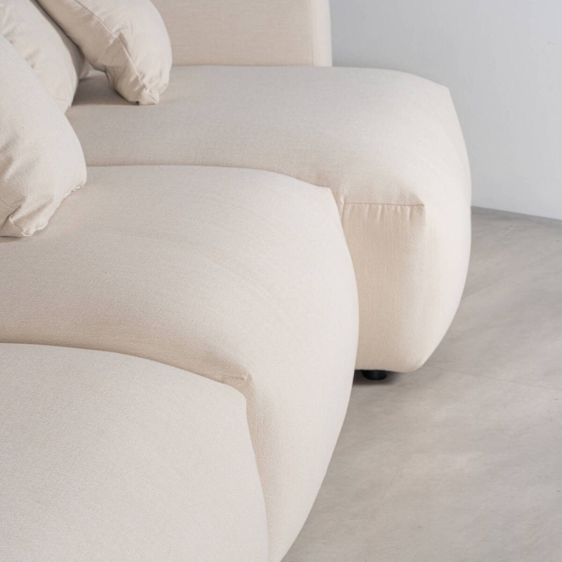 Sofá Modular Niolon Beige 4 plazas 370 cm| Muebles Benítez