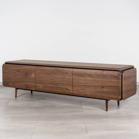 Mueble TV Teresa en Chapa de Nogal 180cm | Muebles Benítez
