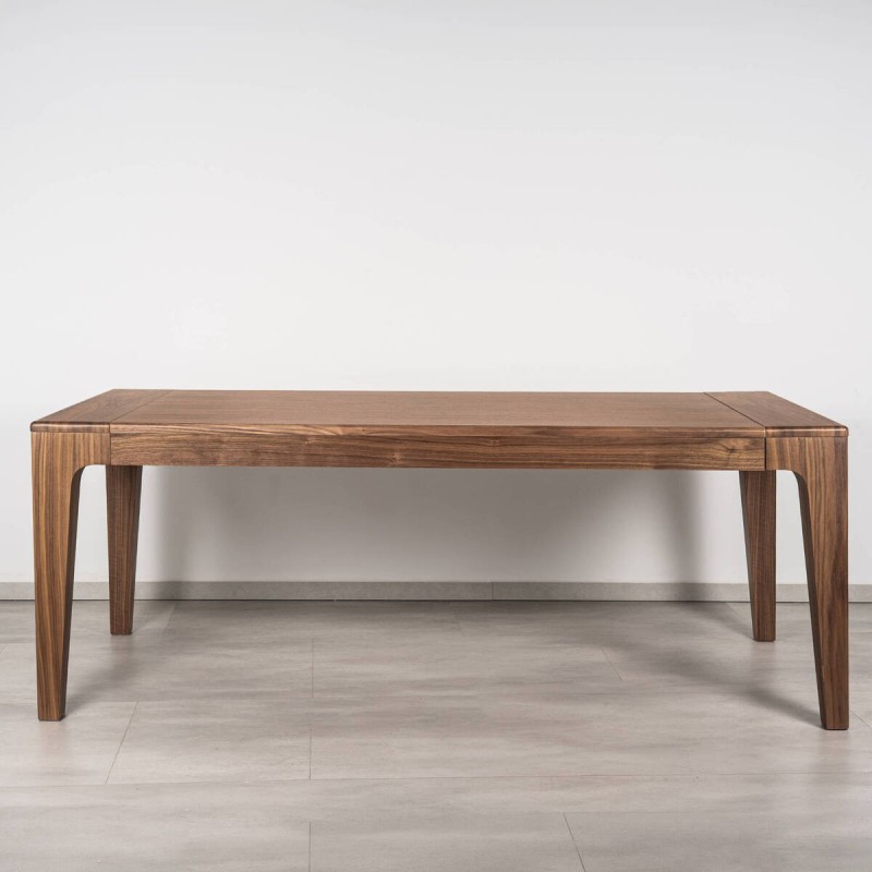 Isar Extendable Walnut Veneer Dining Table 200-300cm