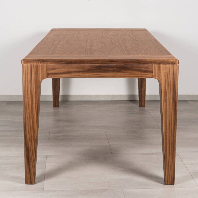 Isar Extendable Walnut Veneer Dining Table 200-300cm