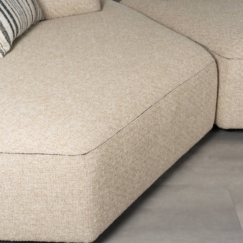 Sofá modular rinconera Nuba beige 500 cm