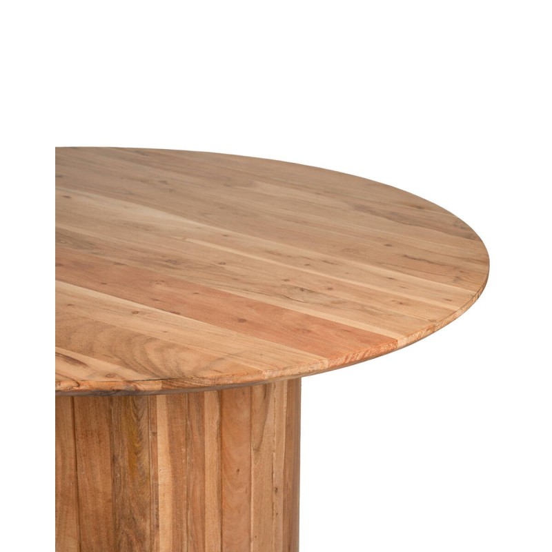 Mesa de comedor alba redonda de acacia 115 ø cm