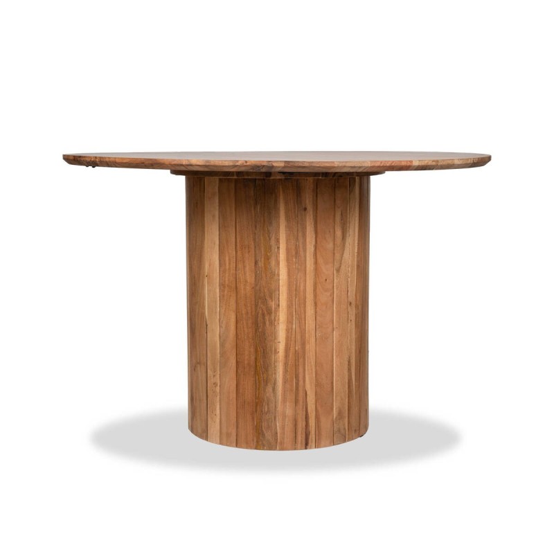 Mesa de comedor alba redonda de acacia 115 ø cm