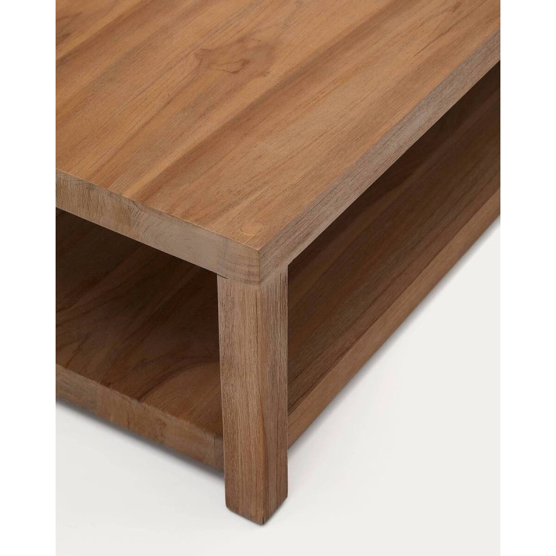 Sashi coffee table made of solid teak wood 150x70x35cm
