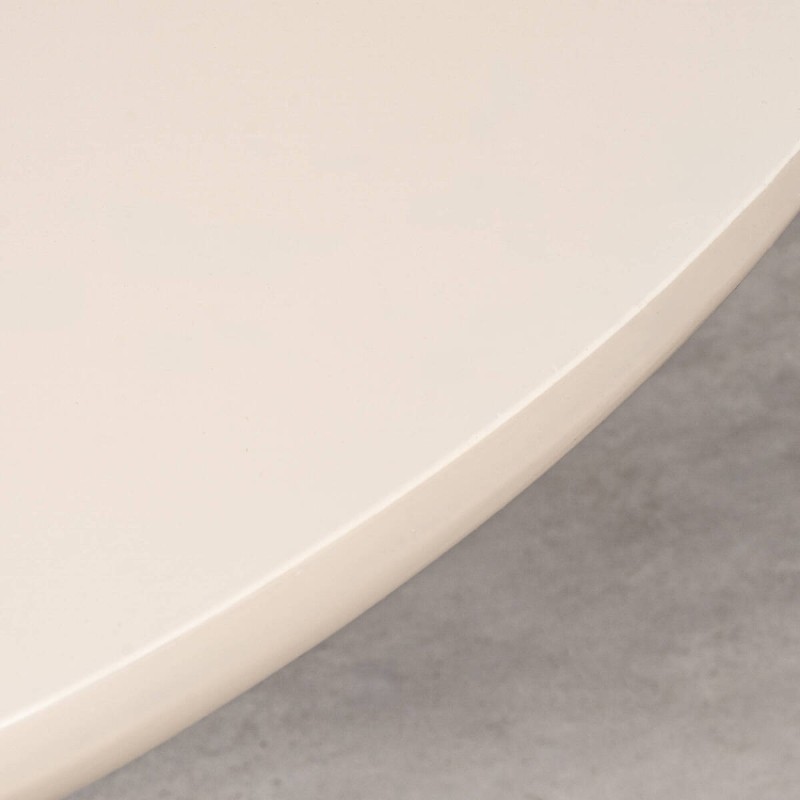 Center table Breuer beige cream and walnut 140x60 cm