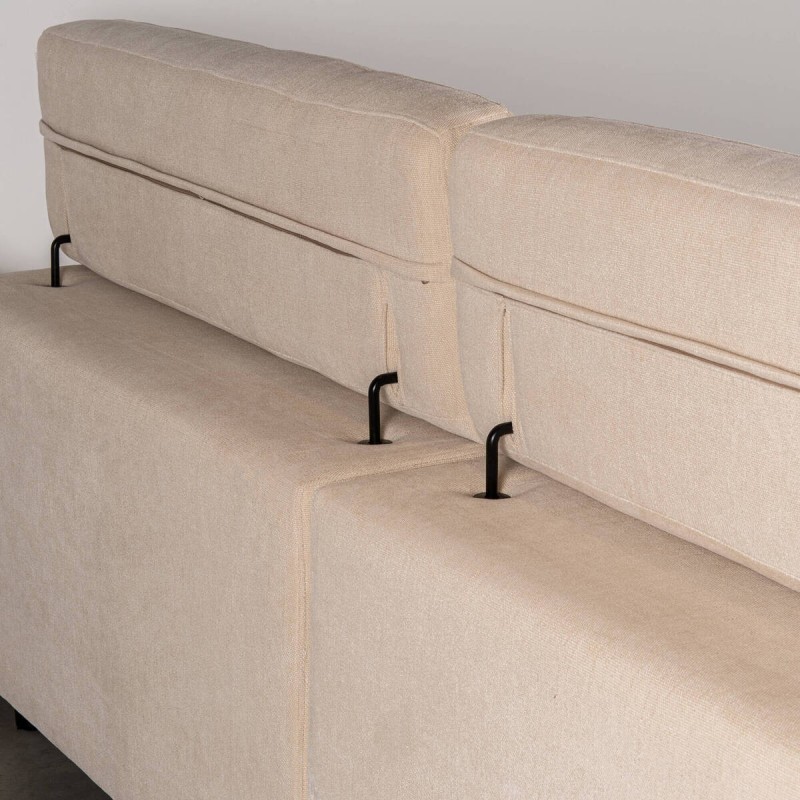 Sense 3-Seater Sliding Sofa in Cream 280 cm