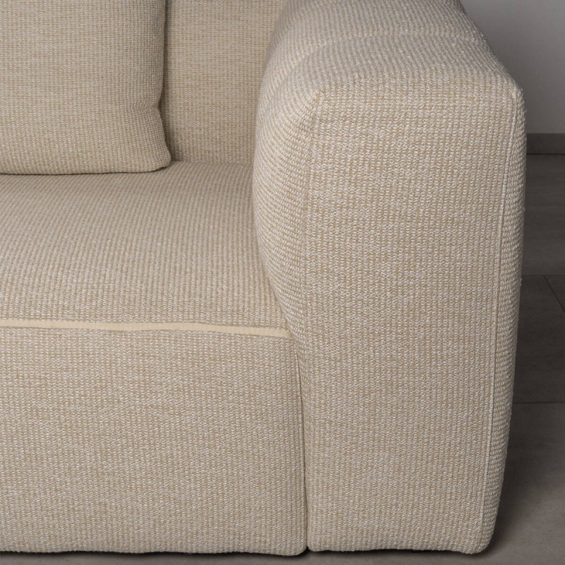 Sofá Modular Doze Tapizado Beige Arena | Muebles Benítez