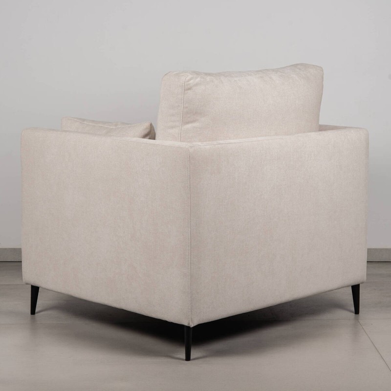 Sillón Funny Tapizado Beige Claro | Muebles Benítez
