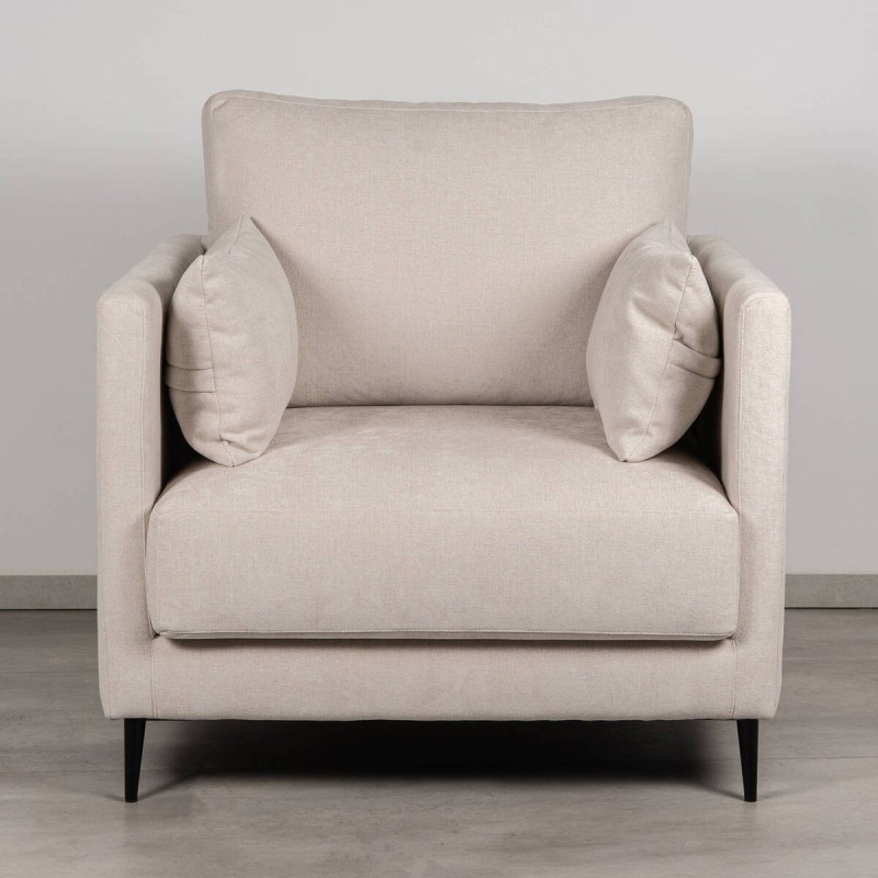 Sillón Funny Tapizado Beige Claro | Muebles Benítez